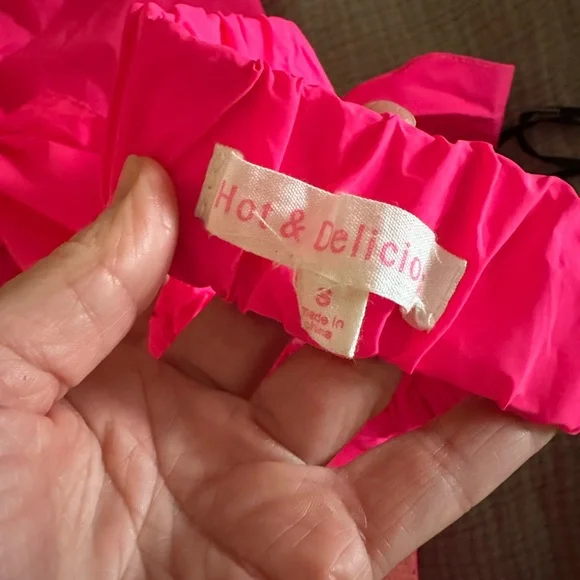 iheart raves - Neon Pink reflective chaps for festivals - Picture 4 of 4